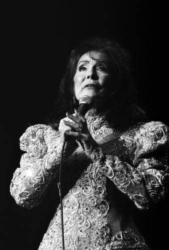 Loretta Lynn (2) 8x10 loose print