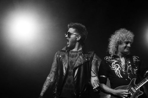Queen with Adam Lambert Framed Photo Art 11x14