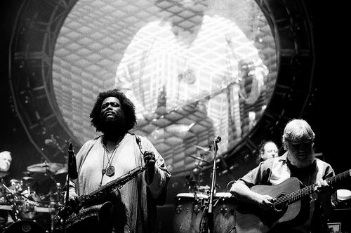 Kamasi Washington/String Cheese Incident 8x10 loose print